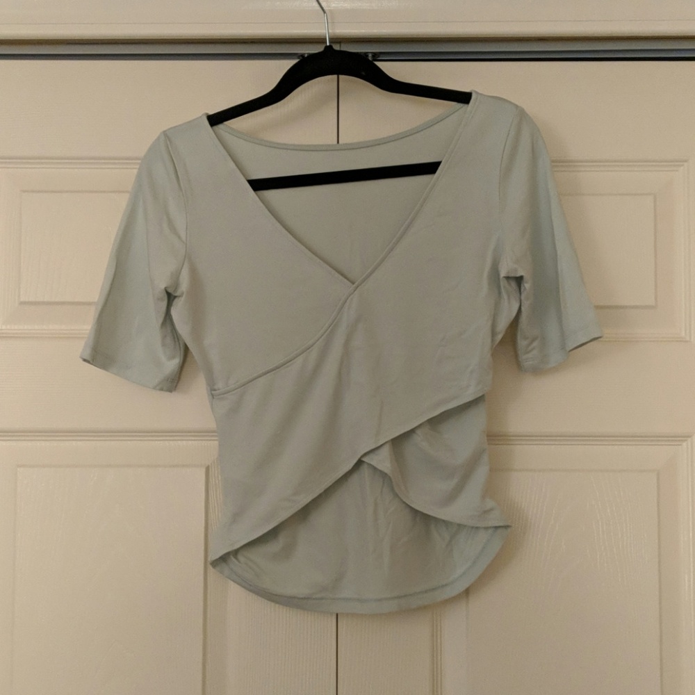 Guess | Wide Crew Neck Top w/ Sexy Back